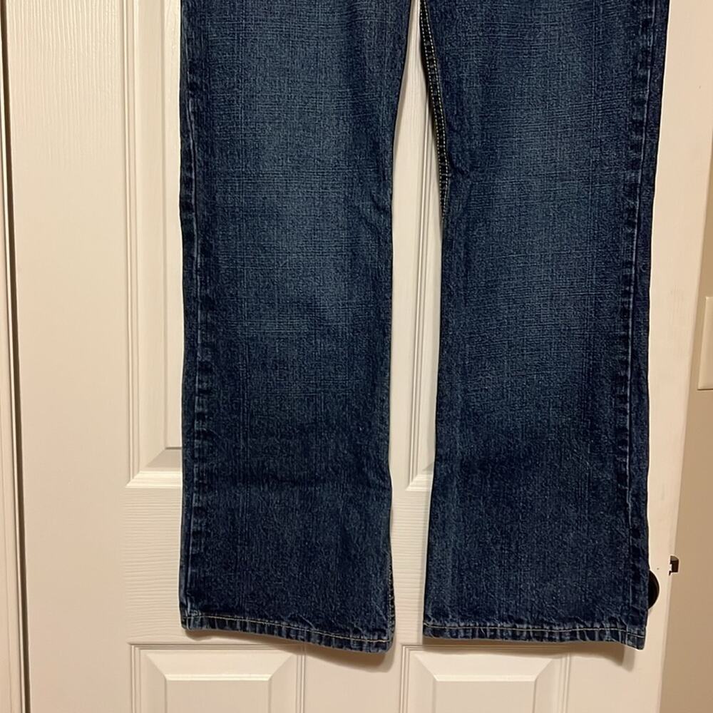 Vintage ZENA straight leg medium rise jeans blue jeans size 10 - Picture 9 of 11